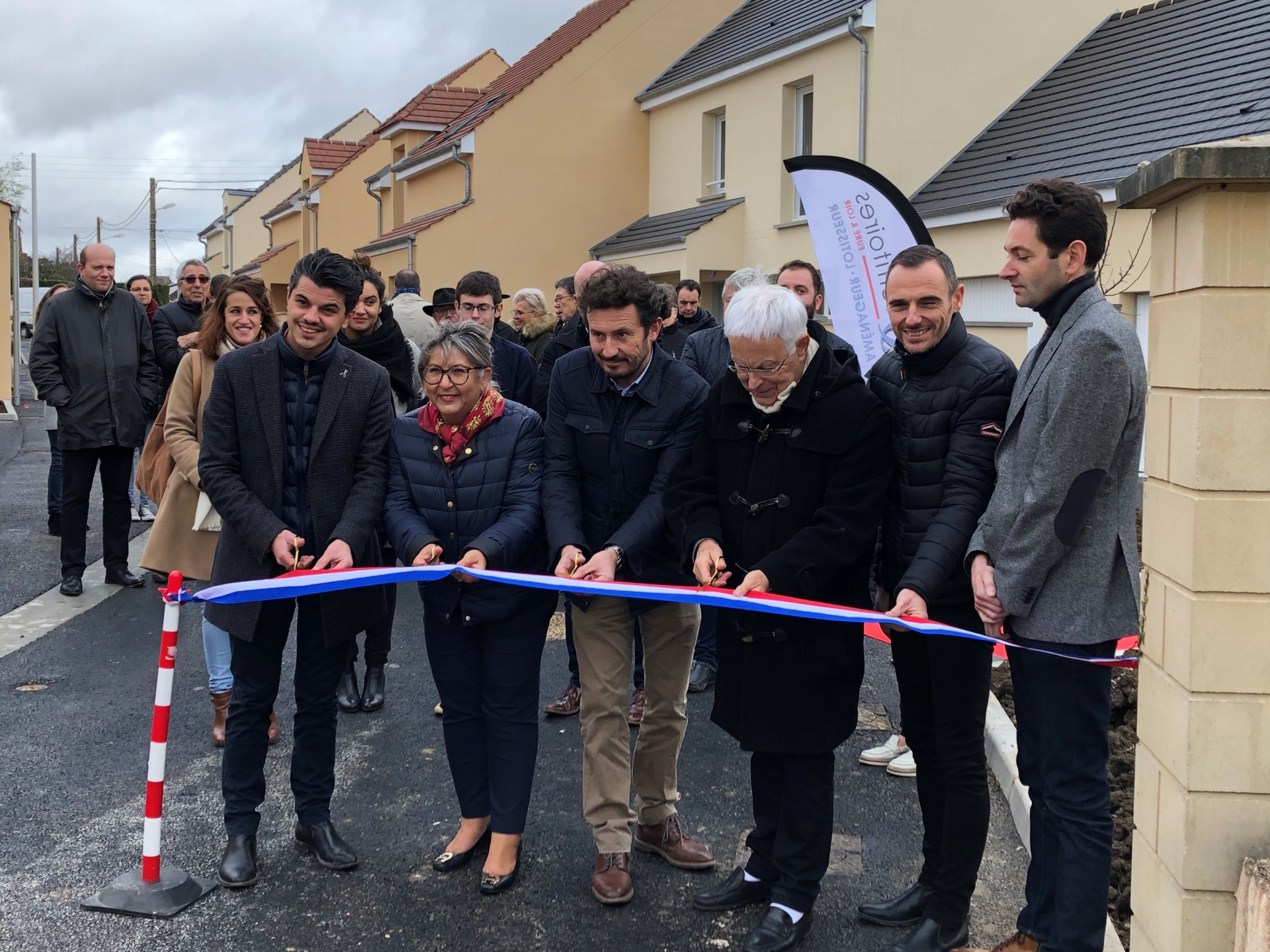 INAUGURATION DU HAMEAU DES CAPUCINES A CHAMPHOL