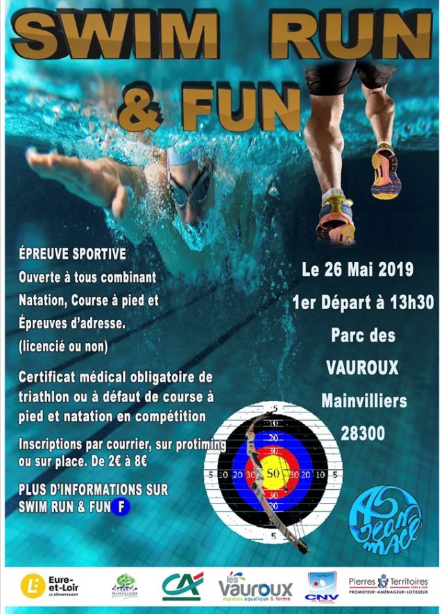 PARTENARIAT LOCAL DE LA COURSE DU SWIM, RUN & FUN